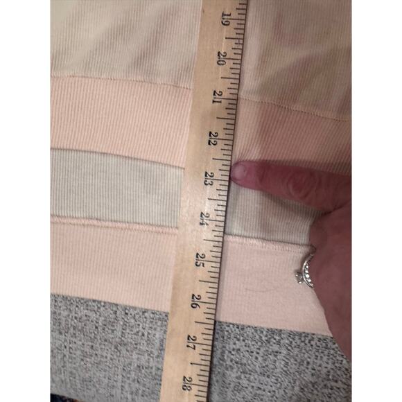 Free People We The Free Feelin It Pink Patchwork Slouchy Long Sleeve Top Small - Picture 8 of 10